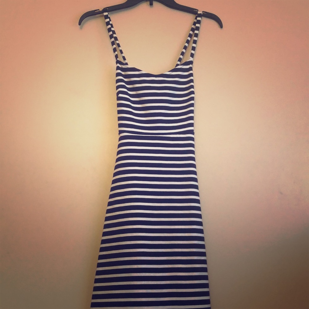 Stripped summer dress